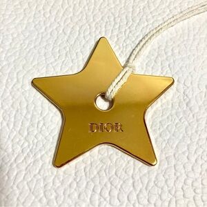 Authentic Dior Gold Metal Star Charm